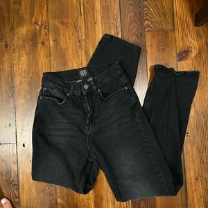BDG black stretch cowboy jeans